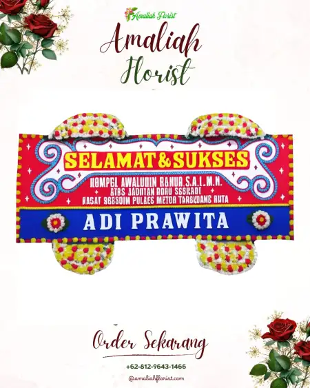 Papan Bunga Ucapan Selamat Bulakpacing